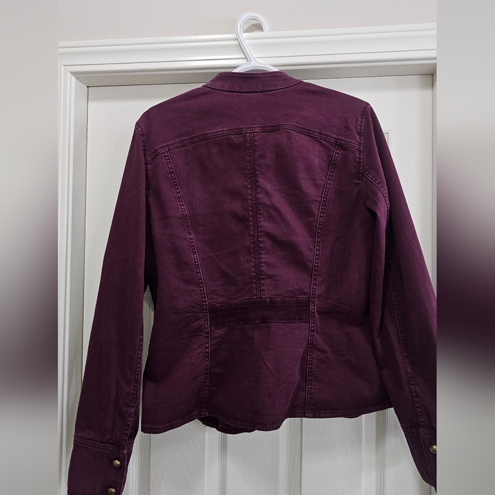 Women's Purple Jacket - Picture 3 of 4